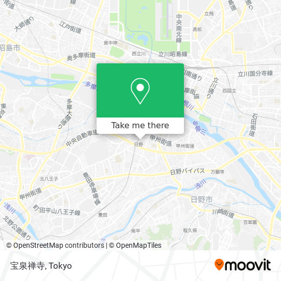 宝泉禅寺 map