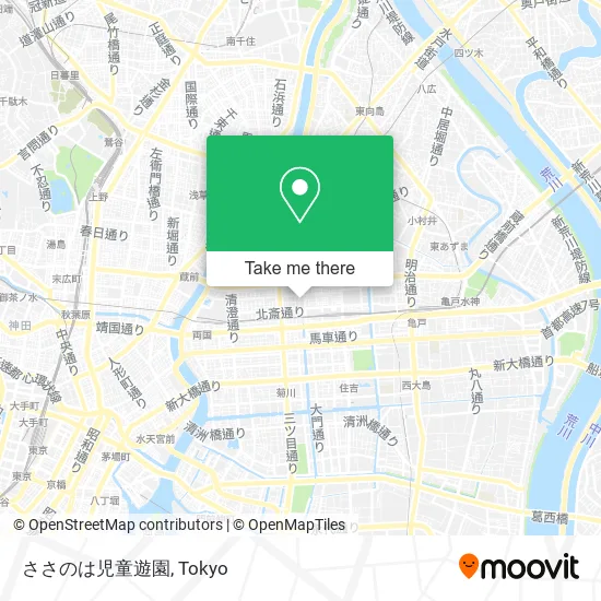 ささのは児童遊園 map