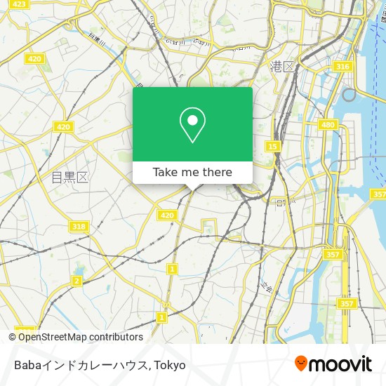 Babaインドカレーハウス map