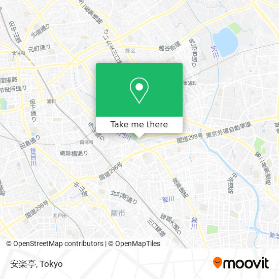 安楽亭 map