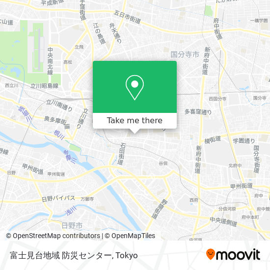 富士見台地域 防災センター map