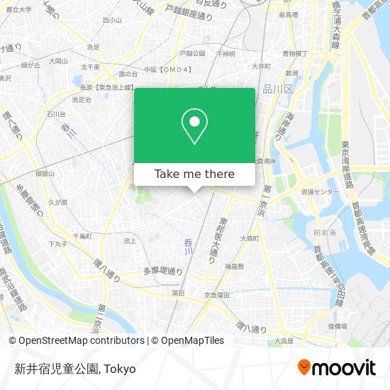 新井宿児童公園 map