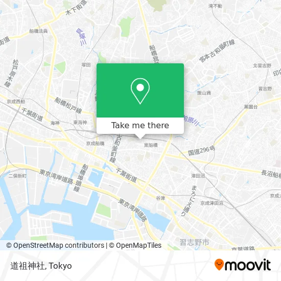 道祖神社 map