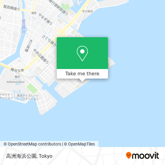 高洲海浜公園 map