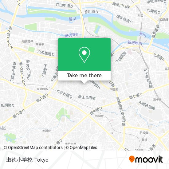 淑徳小学校 map