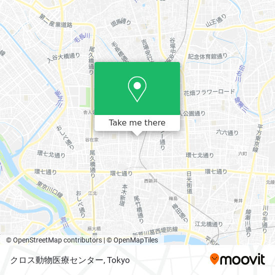 クロス動物医療センター map