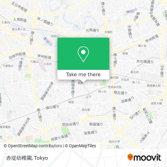 赤堤幼稚園 map