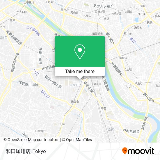 和田珈琲店 map
