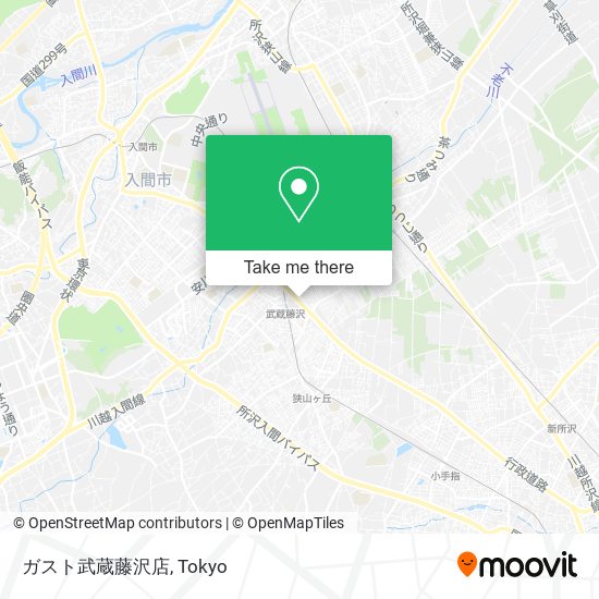 ガスト武蔵藤沢店 map