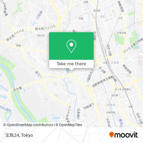 宝島24 map