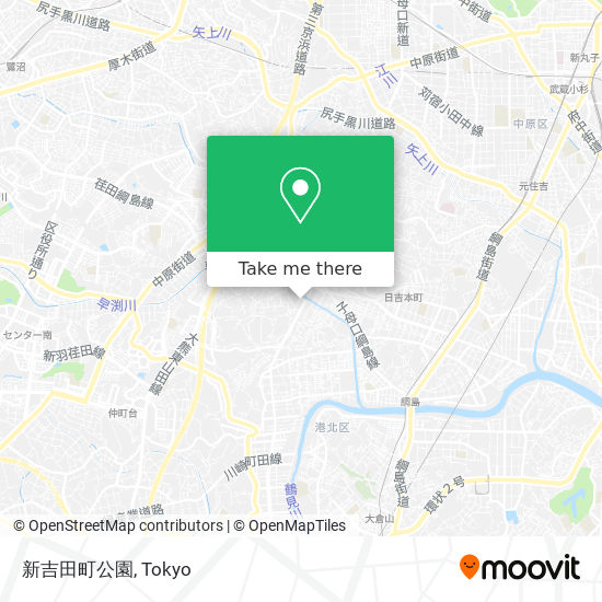 新吉田町公園 map