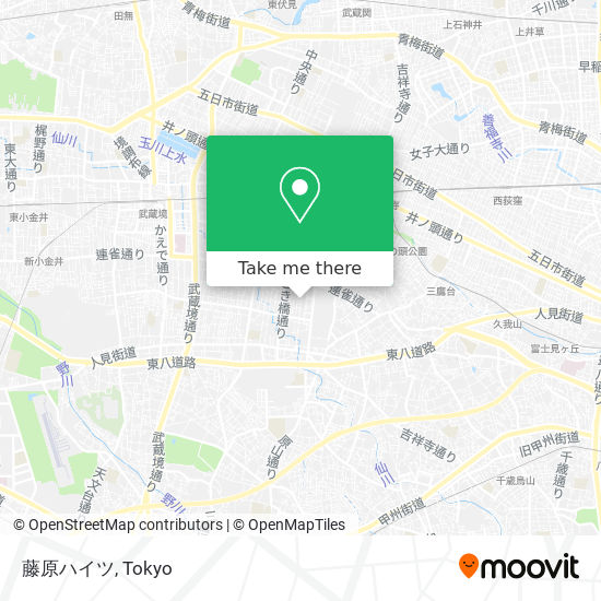 藤原ハイツ map