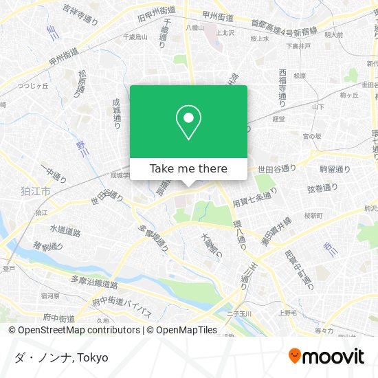 ダ・ノンナ map
