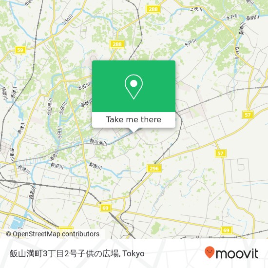 飯山満町3丁目2号子供の広場 map