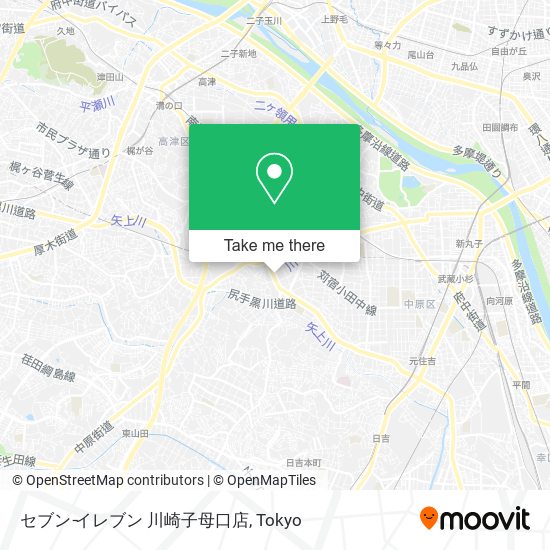 セブン‐イレブン 川崎子母口店 map