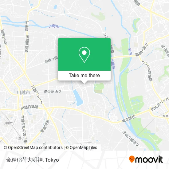 金精稲荷大明神 map