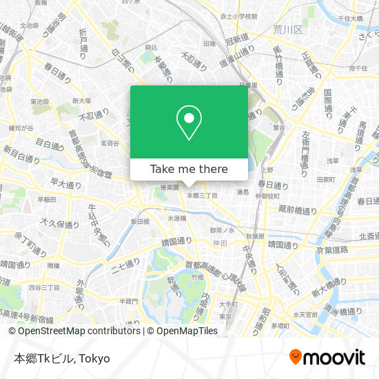 本郷Tkビル map