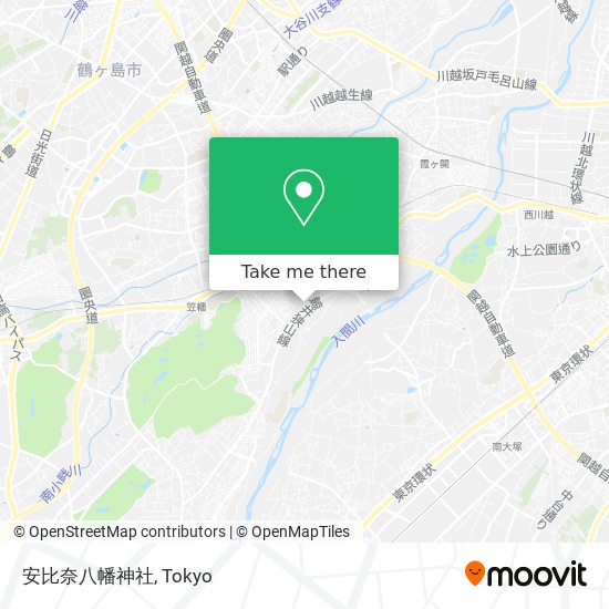安比奈八幡神社 map