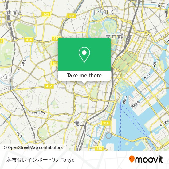 麻布台レインボービル map