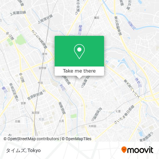 タイムズ map