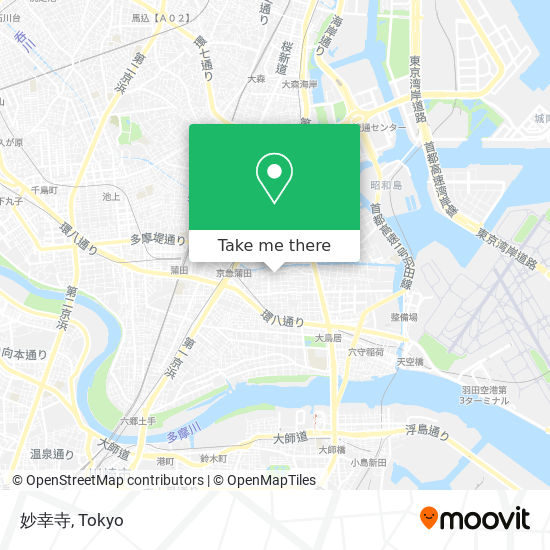妙幸寺 map