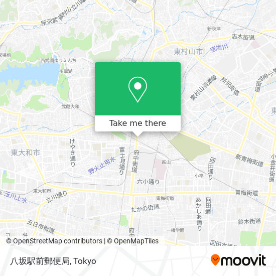 八坂駅前郵便局 map