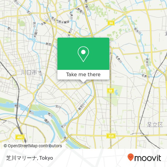 芝川マリーナ map