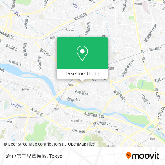 岩戸第二児童遊園 map