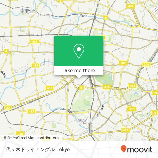 代々木トライアングル map