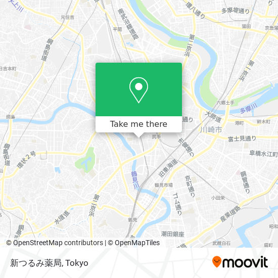 新つるみ薬局 map