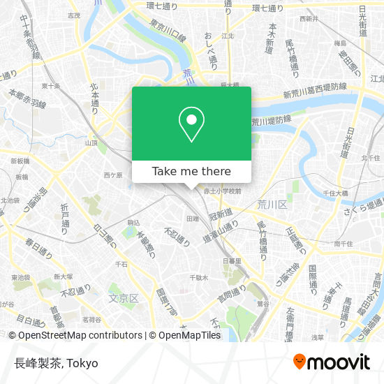 長峰製茶 map