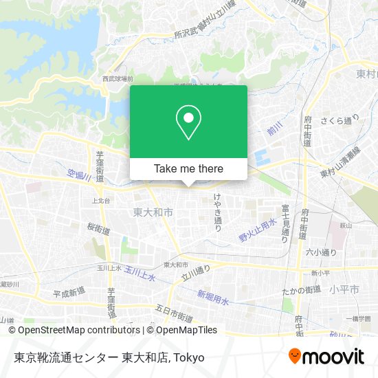 東京靴流通センター 東大和店 map