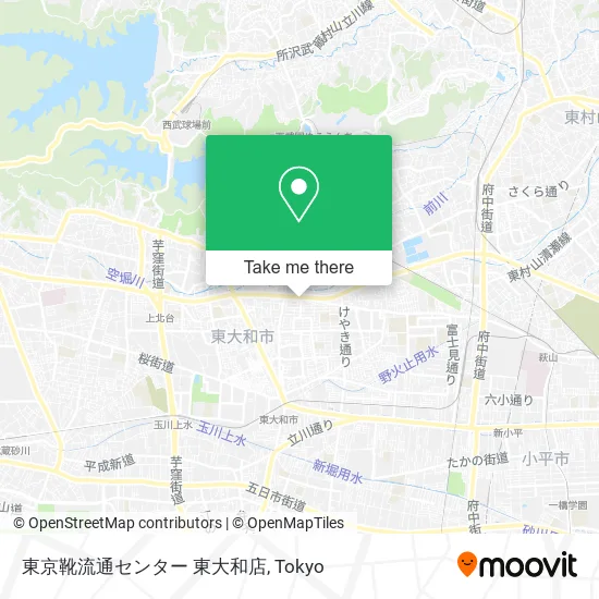 東京靴流通センター 東大和店 map