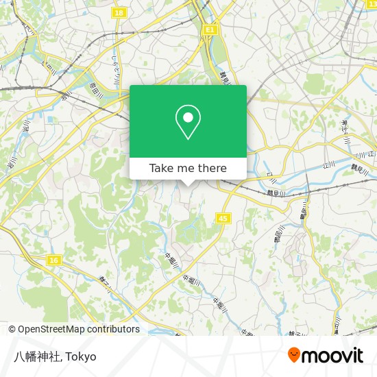 八幡神社 map