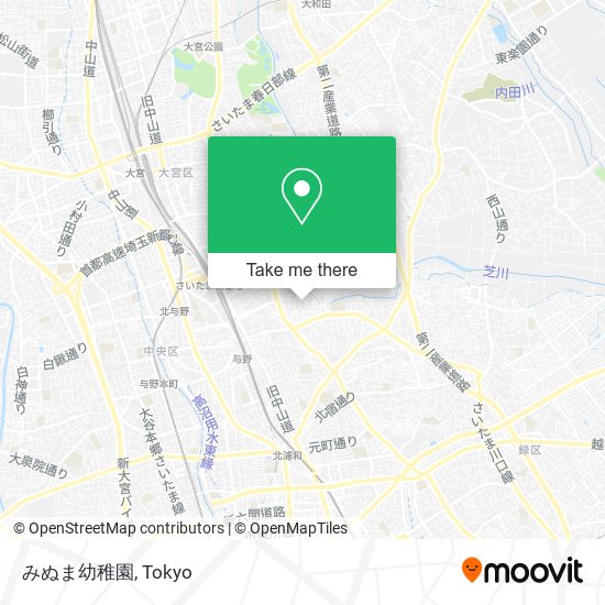 みぬま幼稚園 map