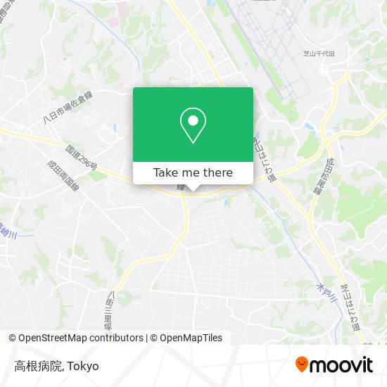 高根病院 map