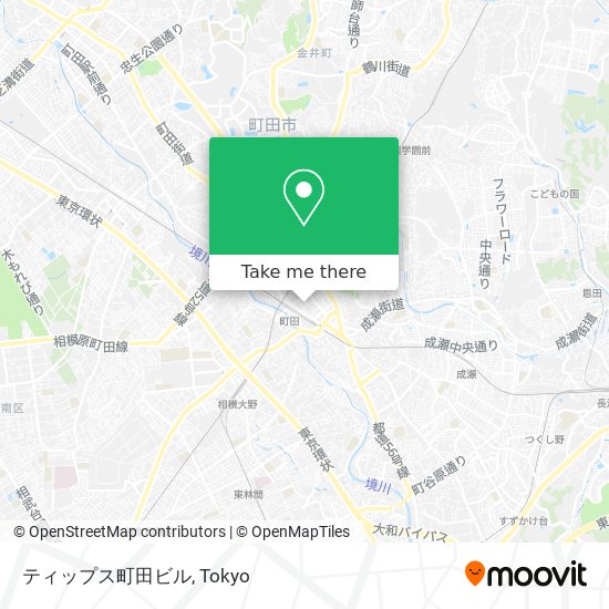 ティップス町田ビル map