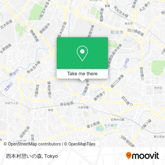 西本村憩いの森 map