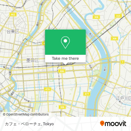 カフェ・ベローチェ map