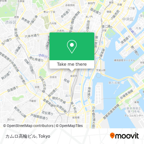 カムロ高輪ビル map