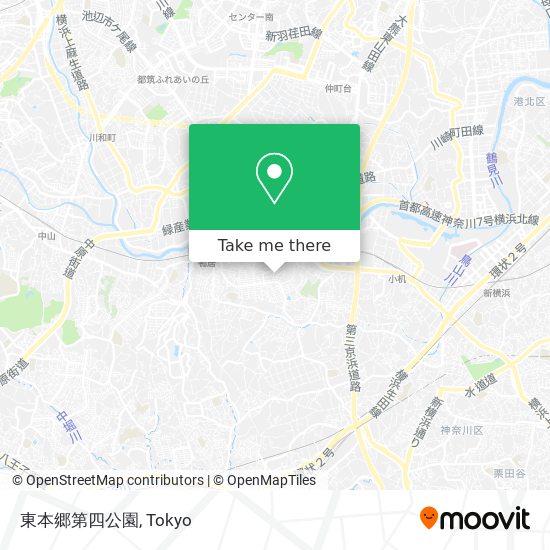 東本郷第四公園 map