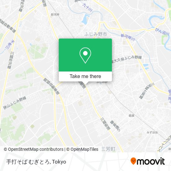 手打そば むぎとろ map