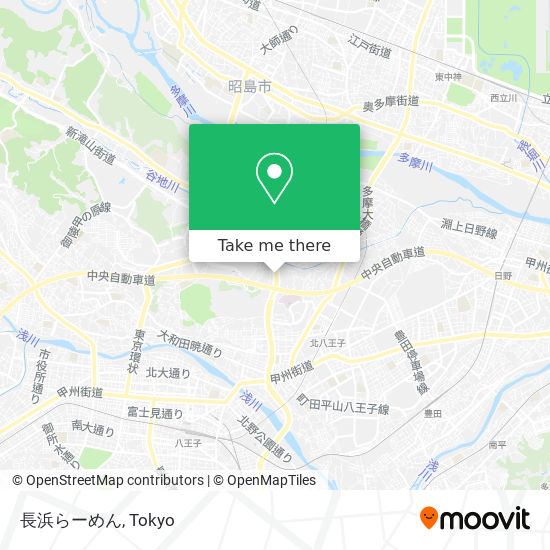 長浜らーめん map