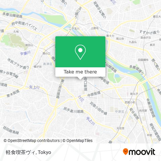 軽食喫茶ヴィ map