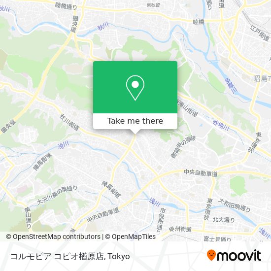 コルモピア コピオ楢原店 map