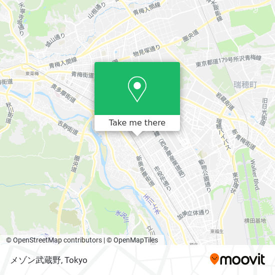 メゾン武蔵野 map