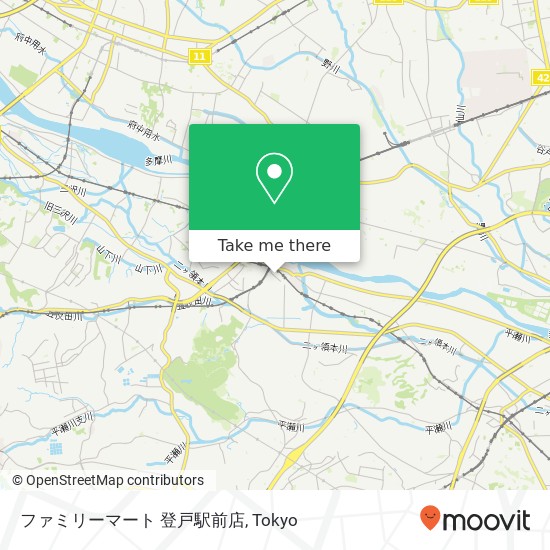 ファミリーマート 登戸駅前店 map