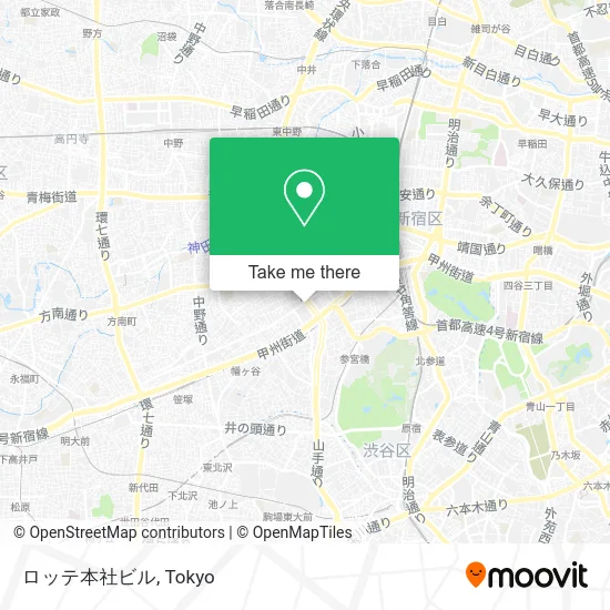 Lotte Headquarters Building map