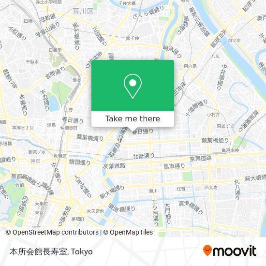 本所会館長寿室 map