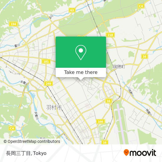 長岡三丁目 map